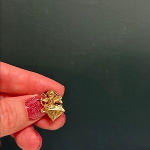 Elegant Gold Women's Cupid Pin